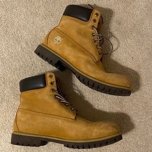 Timberland Men’s Yellow Boots Size 12